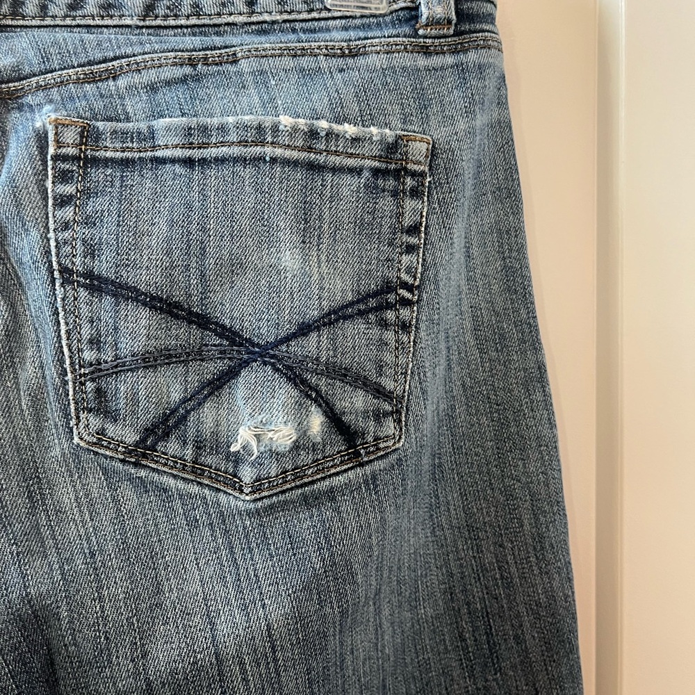 VINTAGE White House House Black Market Bootcut/Flare Jeans - Size 4R - Picture 3 of 6